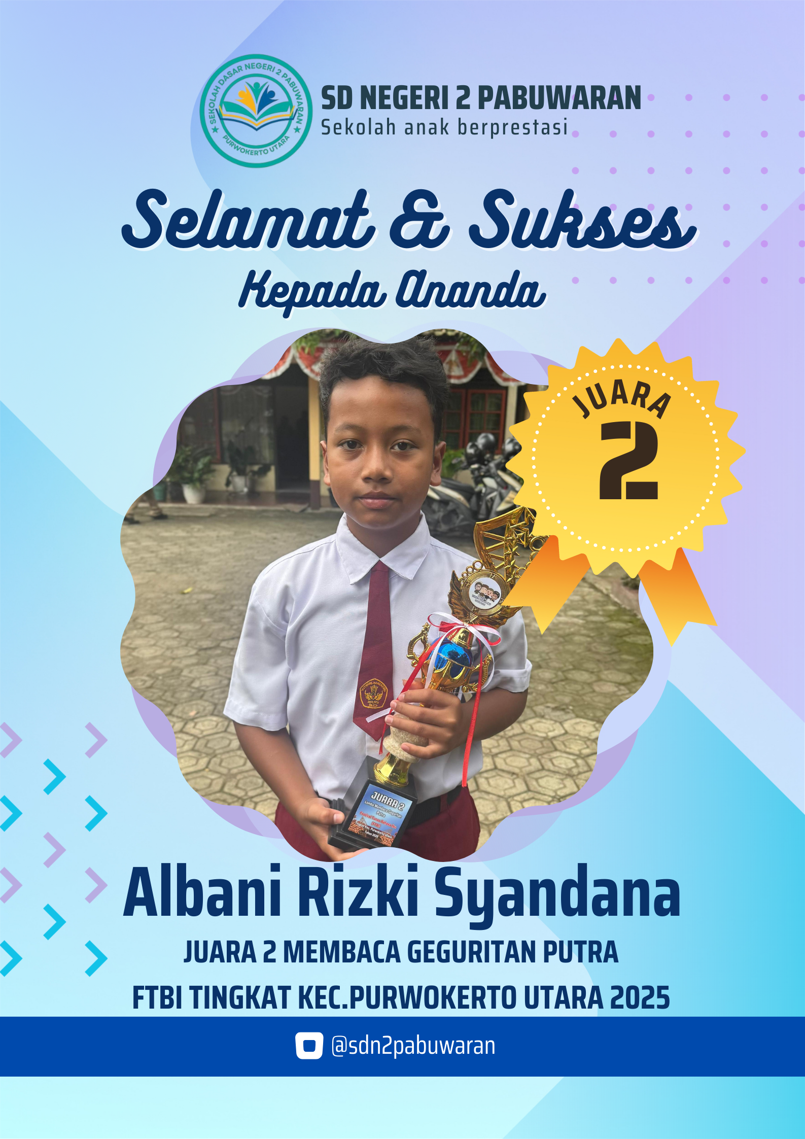 JUARA 2 GEGURITAN PUTRA